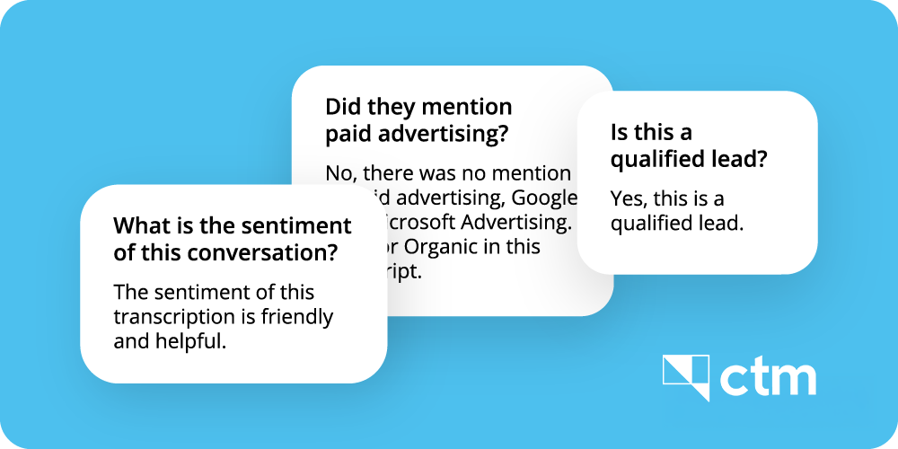 What is the sentiment of this conversation? Did they mention paid advertising? Is this a qualified lead?