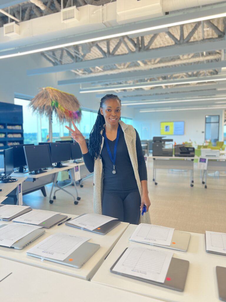 Lola Ikusika raises money for Black Girls Code as part of CallTrackingMetrics June celebrations with a Tech Clearance Fiesta