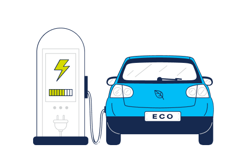 automotive industry hero illustration
