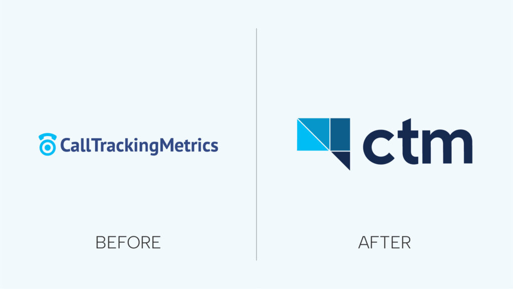 Before and after ctm logos