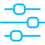 Custom call configurations settings icon