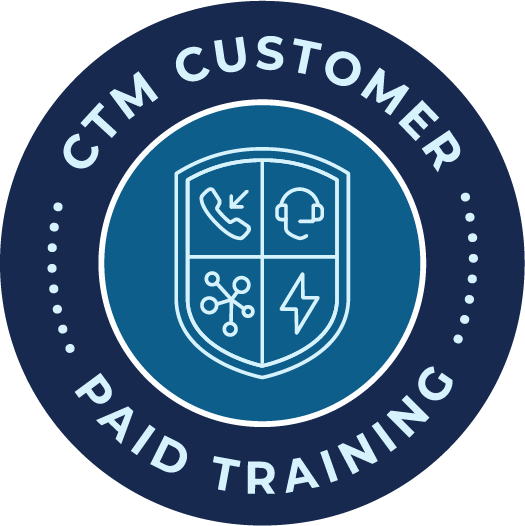 ctm paid customer training 2026 icon