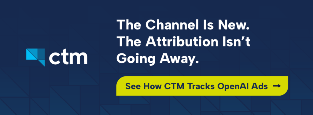 graphic to show ctm's openai ads integration