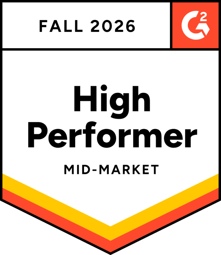 g2 fall 2026 high performer badge